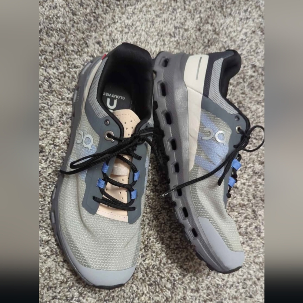 On Running women's Gray/purple Sneakers